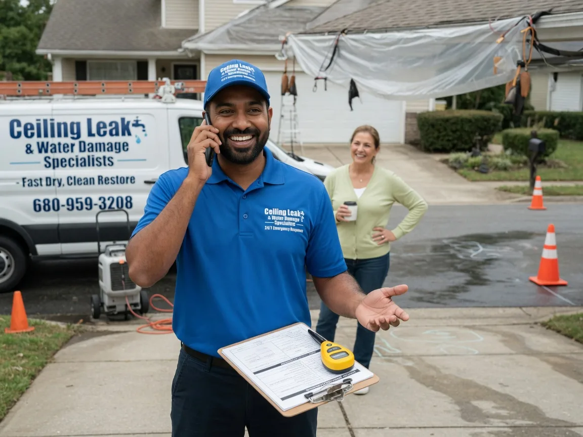 Ceiling Leak Cleanup Saint Bonaventure, NY FAQs